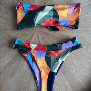 Colorful Abstract Bikini Set